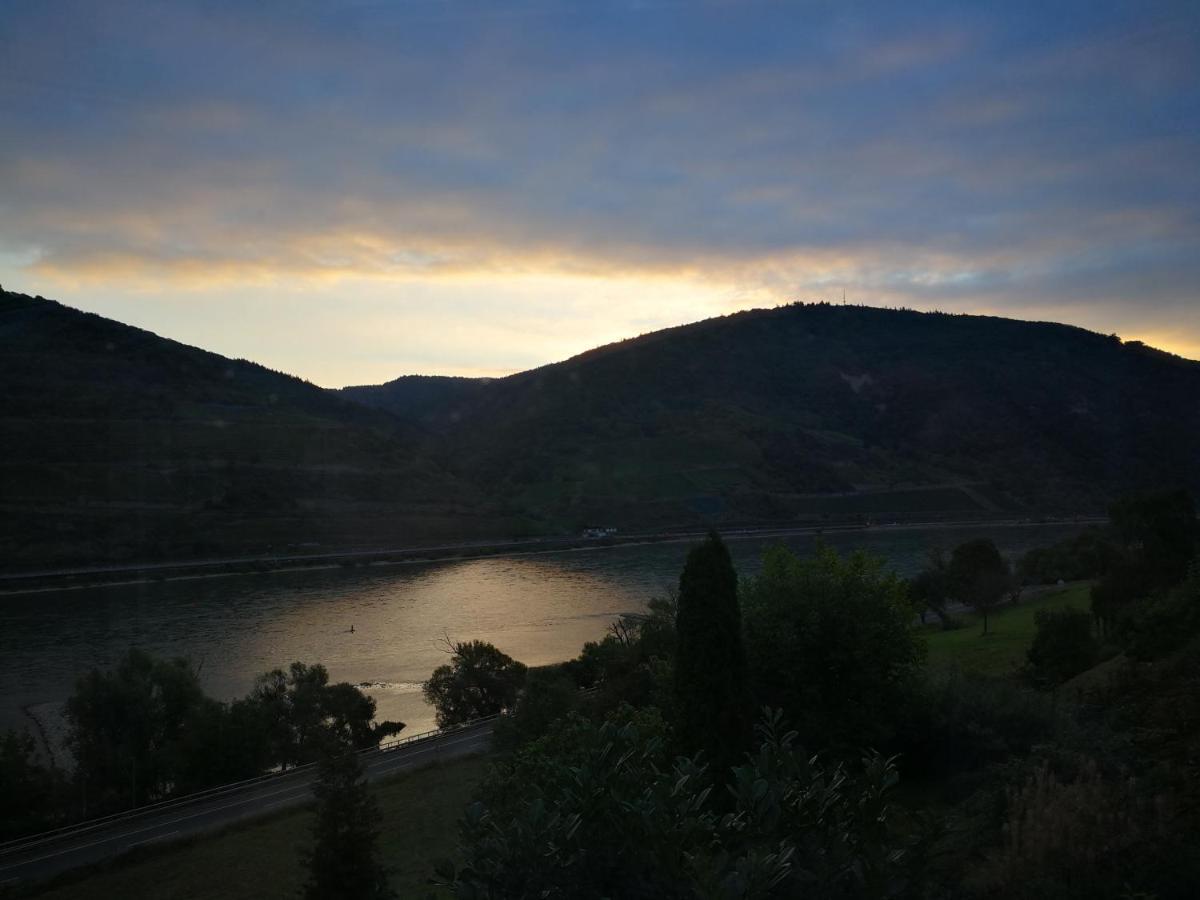 Wunderschoene Aussicht Garantiert Apartamento Trechtingshausen Exterior foto